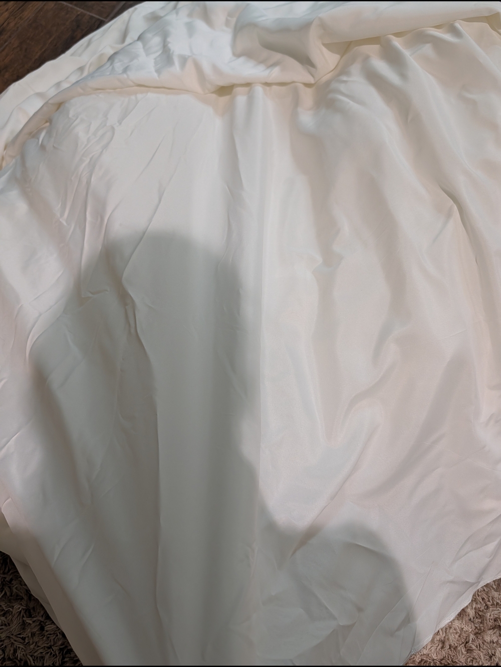 Justin Alexander Freeland Simple Elegant White A-Line Wedding Gown - Picture 7 of 16